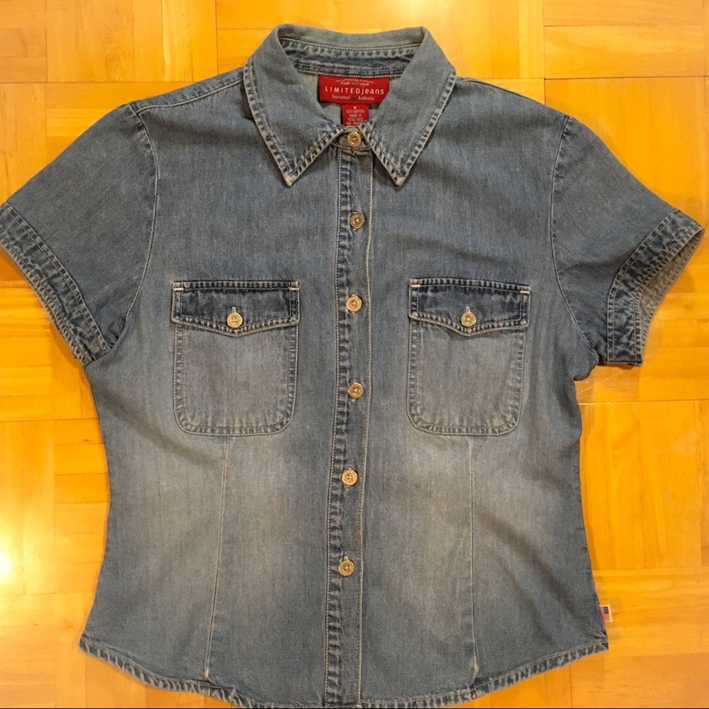 Vintage | LimitedJeans Denim Top | Med